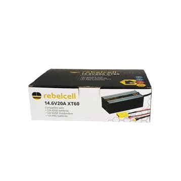 Rebelcell Acculader 14.6V20A LiFePO4 met XT60, Ophalen of Verzenden, Nieuw