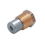 ISOTHERM BOILER PLUG ZINK  8MM 1/4 BSP, Ophalen of Verzenden, Nieuw, Zeilboot of Motorboot