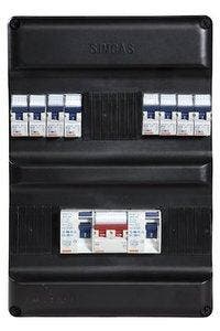 Groepenkast Gewiss | 8 groepen 8 x Lichtgroepen | 1 Fase, Doe-het-zelf en Verbouw, Ophalen of Verzenden, Nieuw, Groepenkast