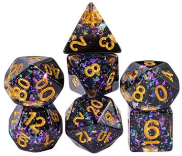 Dobbelstenen Set Nebula (7 delig) | HOT Games -, Verzenden, Nieuw