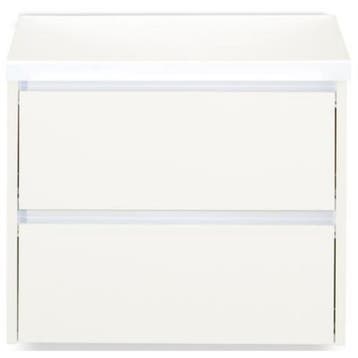 Dante Badmeubelset 60 cm - Wit Hoogglans - Wastafelbovenblad, Huis en Inrichting, Ophalen of Verzenden, Nieuw