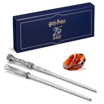 Harry Potter Celebration Wand Harry Potter 25th Anniversary, Ophalen of Verzenden, Nieuw