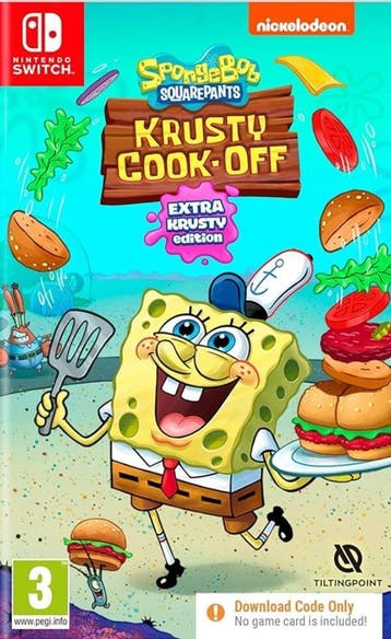 SpongeBob Squarepants: Krusty Cook-Off - Extra Krusty, 1 speler, Ophalen of Verzenden, Zo goed als nieuw, Vanaf 3 jaar