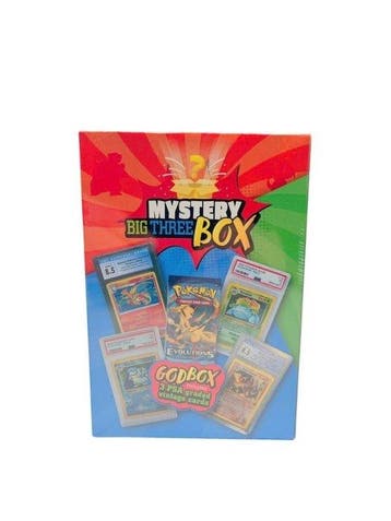 Pokémon Mystery box - Big Three Box - Various sets, Hobby en Vrije tijd, Verzamelkaartspellen | Pokémon, Nieuw