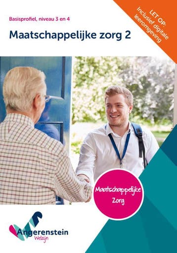 Angerenstein Welzijn   Maatschappelijke zorg 2 9789037254075, Boeken, Verzenden, Zo goed als nieuw