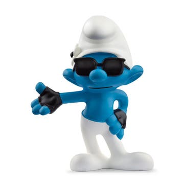 De Smurfen PVC Beeldje Hippe Smurf 6 cm, Ophalen of Verzenden, Nieuw