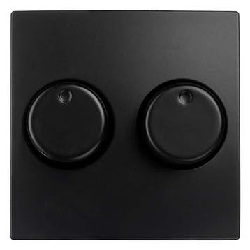 Dimmerknop | ION Industries | E1 (Duo, Mat zwart), Verzenden, Nieuw