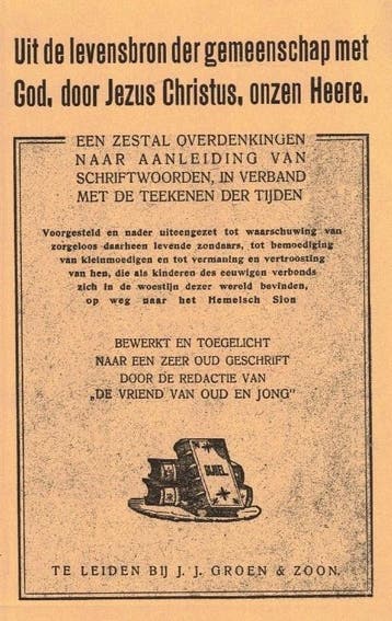 NN-Uit de levensbron der gemeenschap met God, door Jezus, Verzenden, Gelezen