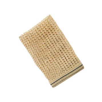 Duurzame sisal massage handschoen - exfolieert de huid -, Nieuw