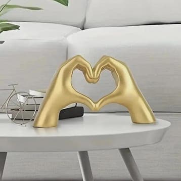 Moderne Hart Hand Gebaar Sculptuur - Abstracte Decoratie voo, Verzenden, Nieuw