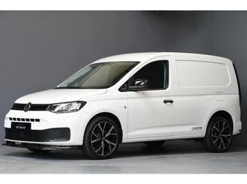 Zakelijke lease - Volkswagen Caddy Cargo 1.5 TSI N-EDITION, Automaat, Gebruikt, Zwart, Leder