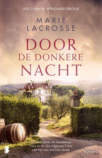 9789022598825 Wijngaard 2 - Door de donkere nacht, Boeken, Romans, Verzenden, Zo goed als nieuw, Marie Lacrosse