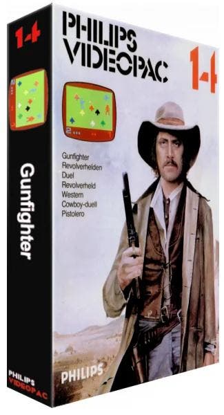 Philips Videopac 14: Gunfighter [Hard Case], Verzenden