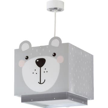 Babykamer beer hanglamp, grijs, Ophalen of Verzenden, Nieuw
