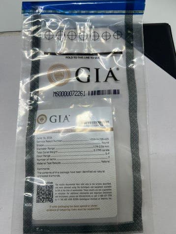 73 pcs Diamant (Natuurlijk) - 2.02 ct - Rond - D, Sieraden, Tassen en Uiterlijk, Edelstenen, Nieuw