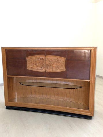 La Permanente Mobili Cantù - Credenza - Hout, Kristal,