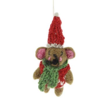 GLOBO Anhänger MAUS GERDA, Filz, Diversen, Kerst, Ophalen of Verzenden, Nieuw