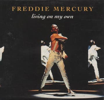 cd single card - Freddie Mercury - Living On My Own, Verzenden, Zo goed als nieuw, Overige genres