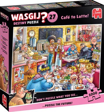 Wasgij Destiny 27 - De Koffieshop Puzzel (1000 stukjes) |, Verzenden, Nieuw