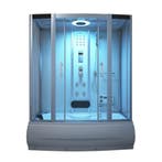 Bad Douche Whirlpool Stoom Combi 170X90 Crema (Badkamer), Ophalen of Verzenden, Nieuw