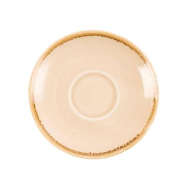 Kiln Espressoschotels | Zandsteen | 11,5cm | 6 stuks, Verzenden
