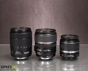 Canon EF-S 18-55mm / EF-S 17-85mm / EF-S 18-135mm (ALL, Nieuw