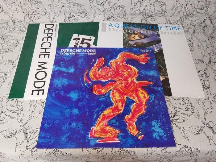 Depeche Mode - Little 15 -1st UK Pressing & A Question Of, Cd's en Dvd's, Vinyl Singles
