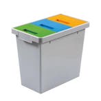 Afvalscheidingsbak Polymax 40 liter, Verzenden