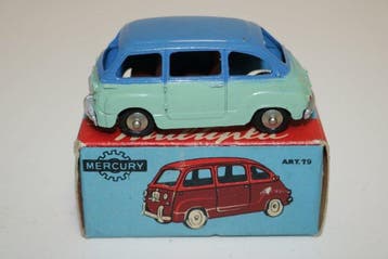 1:43 - Modelauto - Mercury Art. 19 Fiat 600 Multipla,, Nieuw