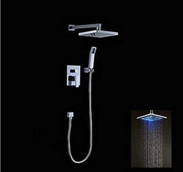 LED Stortdouche set 400 MM incl. arm en bedieningspaneel, Verzenden, Nieuw
