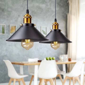 Vintage Industriële Hanglamp - E27 Plafondlamp - Designlamp, Verzenden, Nieuw