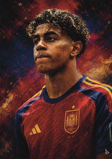 ANDSAL - Lamine Yamal Spain World Cup Special Limited, Nieuw