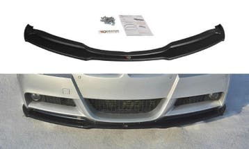 Voorspoiler V.1 BMW 3 E90 MPACK Glanzend Zwart, Ophalen of Verzenden, Nieuw