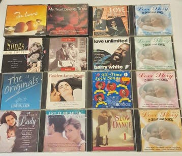 Verzameling van 16 Diverse Love & Ballads CD's, Verzenden, Nieuw in verpakking