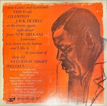 LP gebruikt - Champion Jack Dupree - Now Ladies And Gentl..., Verzenden, Zo goed als nieuw, Overige formaten