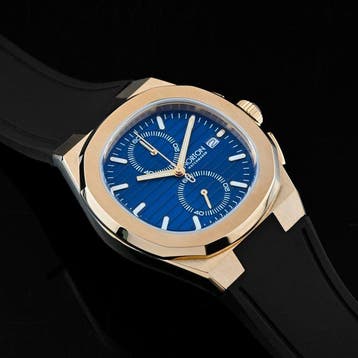 Norton - Eclisse - Chronograph - oro - Quadrante Guilloché, Nieuw