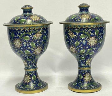 dekselvaas - Messing - China - Qing Dynastie (1644-1911) -