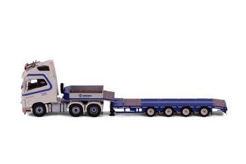 Volvo met Semi-dieplader Twan Bierings Transport BV (Tyme), Hobby en Vrije tijd, Ophalen of Verzenden, Nieuw, Bus of Vrachtwagen