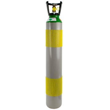 Gasfles argon 10 liter eigendom cilinder inclusief vullin..., Verzenden, Nieuw, Tig
