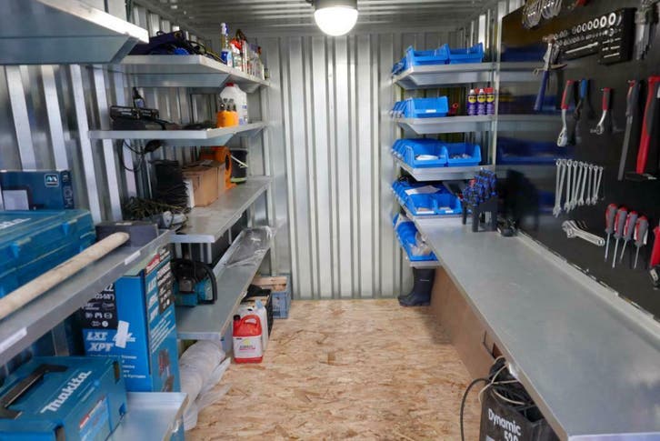 Werkplaats container - Compleet te personaliseren!, Doe-het-zelf en Verbouw, Gereedschap | Handgereedschap, Nieuw