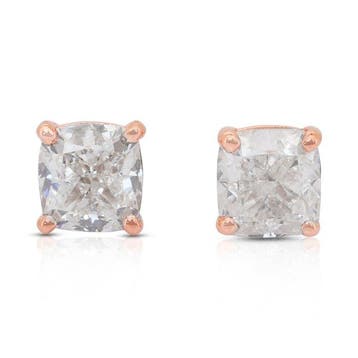 Oorbellen - 18 karaat Roségoud - 2.03ct. tw. Diamant, Nieuw