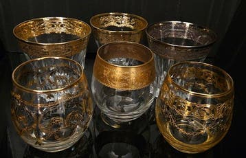 antica cristalleria italiana - Drinkservies (6) -, Antiek en Kunst