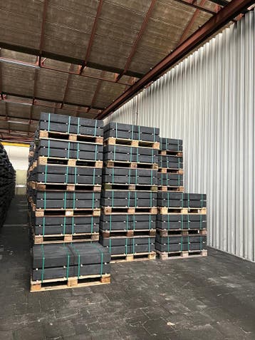 Betonpoer M16/M20 – voor tuinhuis/overkapping - Wit&Antra, Nieuw