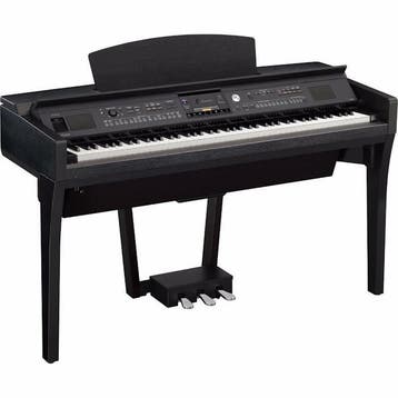 Yamaha Clavinova CVP-609 BW digitale piano, Zo goed als nieuw, Bruin, Piano