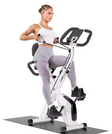 Opvouwbare Hometrainer –8 Weerstanden, LCD Display en Hartsl, Verzenden, Nieuw