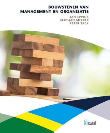 Bouwstenen van management en organisatie - D.J. Eppink, Verzenden, Zo goed als nieuw, D.J. Eppink