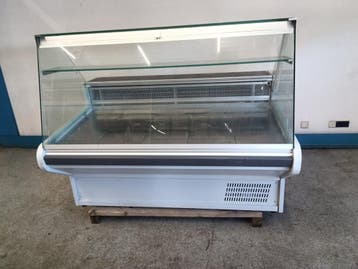 Arneg Koeltoonbank - B159 x D102 x H130 cm - met ingebouwde, Gebruikt