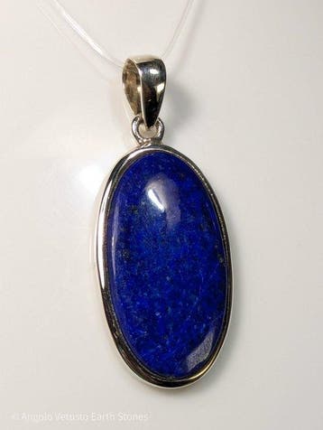7,51 g - Natuurlijke Afghaans lapis lazuli hanger – 925