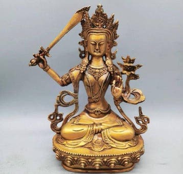 Decoratief ornament - Tibetaanse Manjushri-beeld