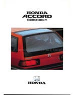 1988 HONDA ACCORD AERO DECK BROCHURE DUITS, Nieuw, Honda, Author